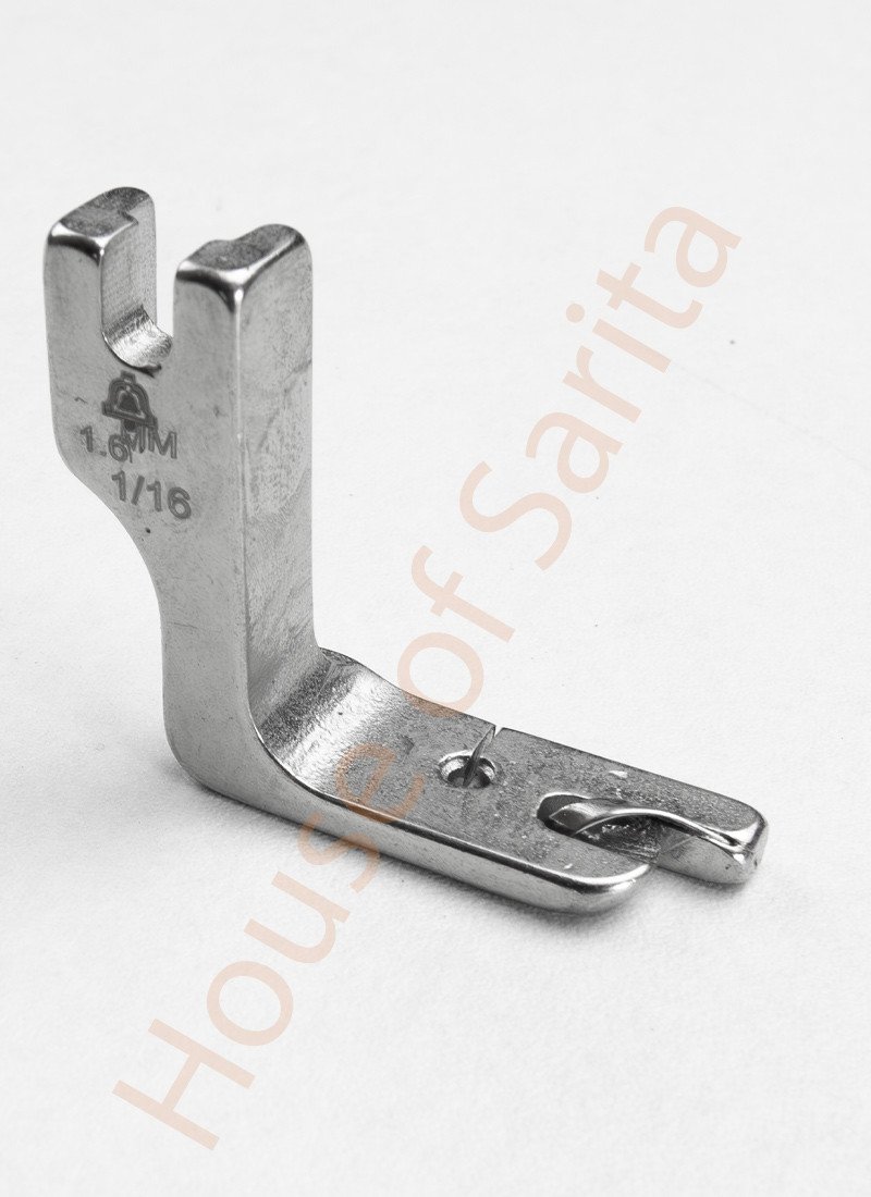 1/16" Hemmer Foot for Industrial Sewing Machine