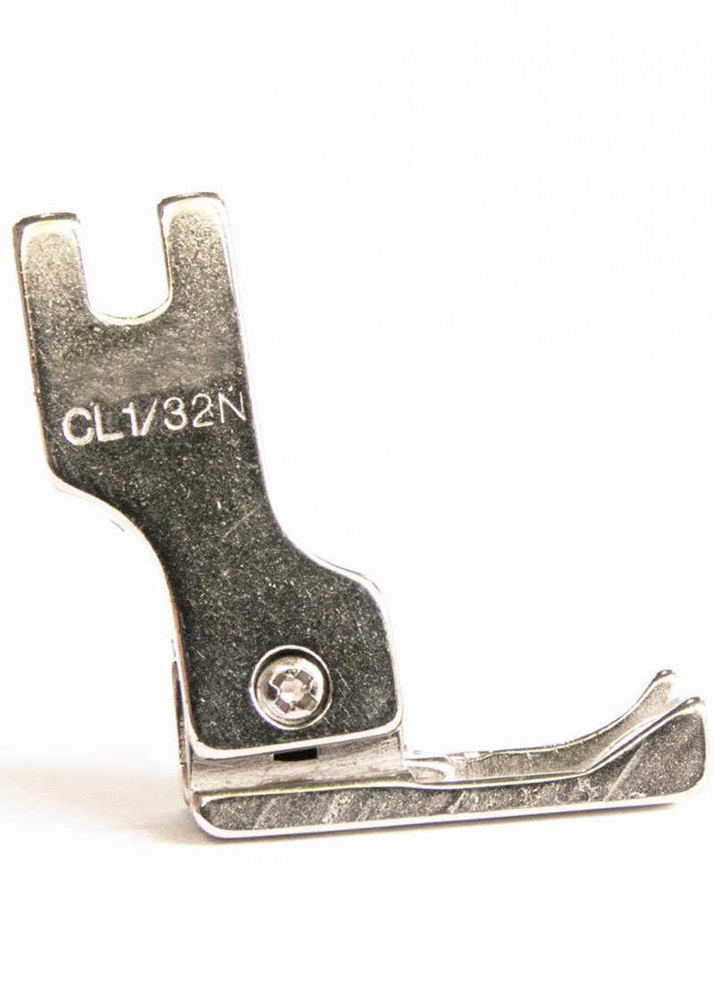 Left Compensating Presser Foot - CL 1/32 N - for Industrial Sewing Machines